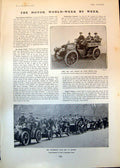 Old Lord Lady Dudley Car Automobile Run W Graces Version Cricket 1902 20th