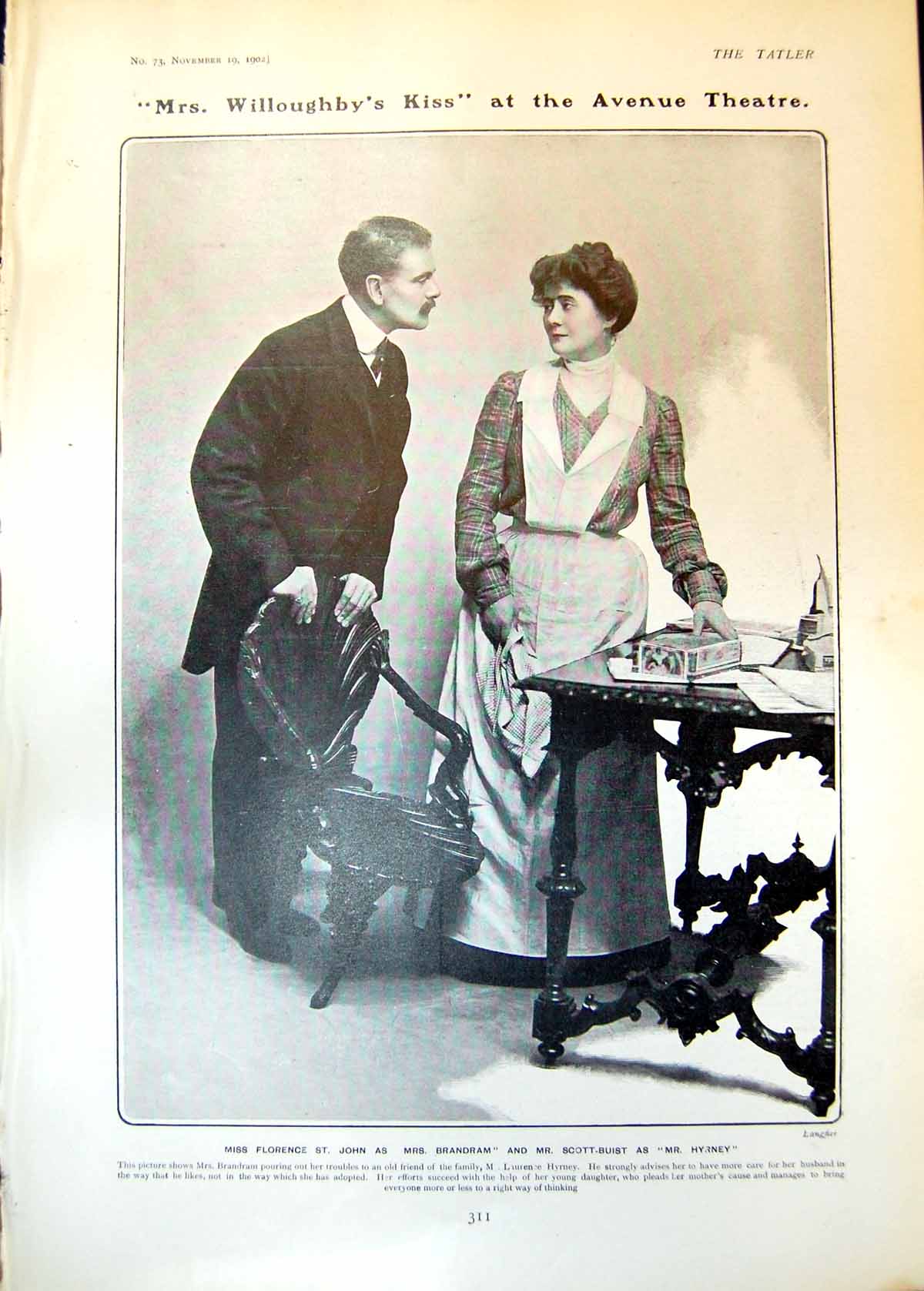 Old Florence St John Mr Scott-Buist Giuseppe Creatore Dr Joachim 1902 20th
