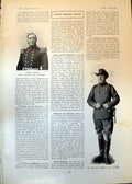 Antique Print Admiral Fawkes Commander Good Hope Earl Lonsdale Yeoman 1902 20th
