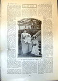 Antique Print Lady Allan Mackenzie Lady Kilmarnock Shoot Lodge Maldon 1902 20th