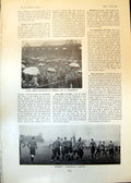 Antique Old Print Richmond V Blackheath People W Emanuel Dustman Drinker 1902