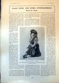 Old Miss Pattie Brown Tweeney Kitty Gordon Kitty Loftus Edna May 1902 20th