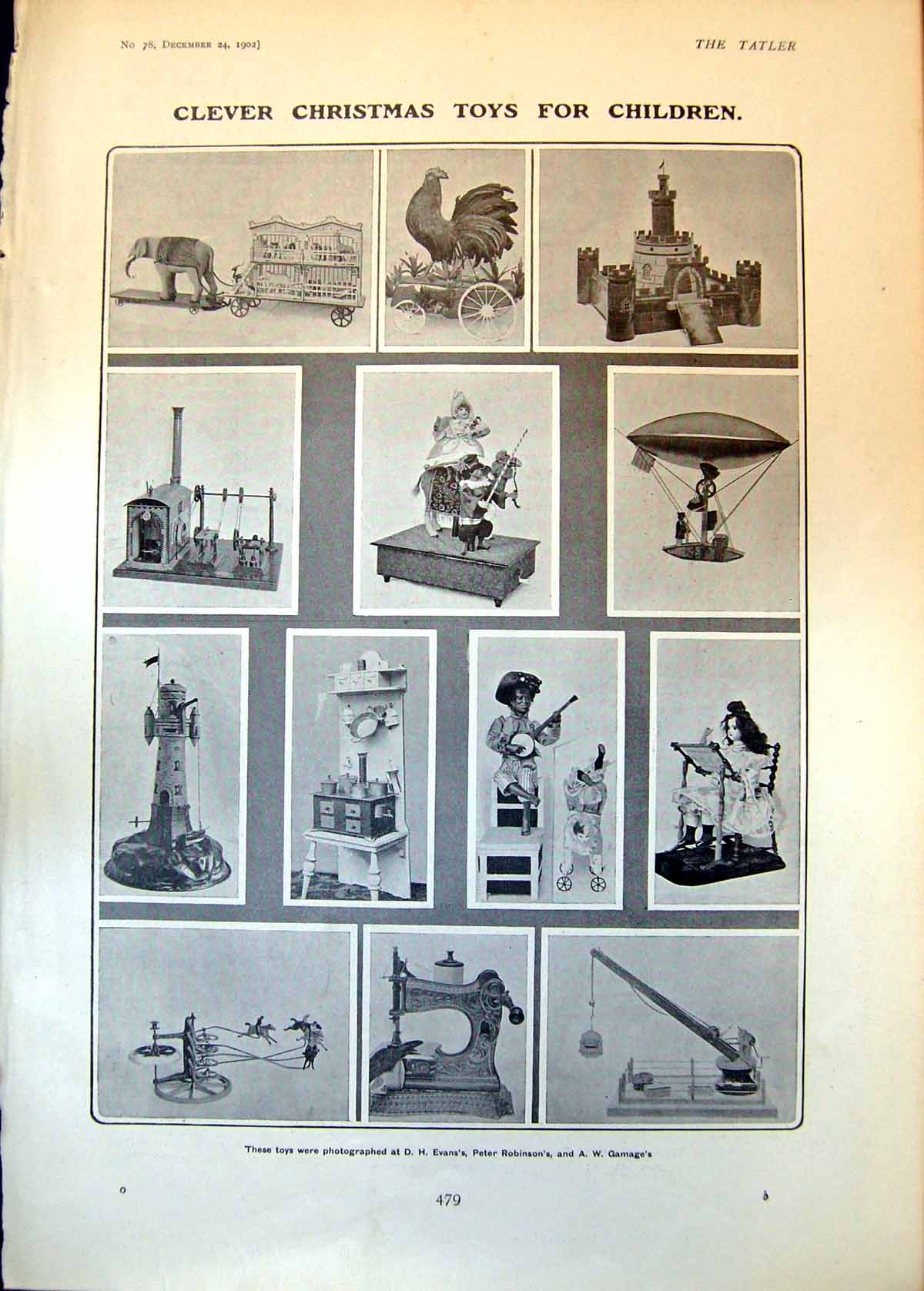Old Christmas Toys Children Adventures Uncle Lubin Icebergs Search 19 20th