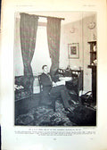 Old A Mason Novelist Four Feathers H Mallaby Deeley Mitcham Golf 1902 20th