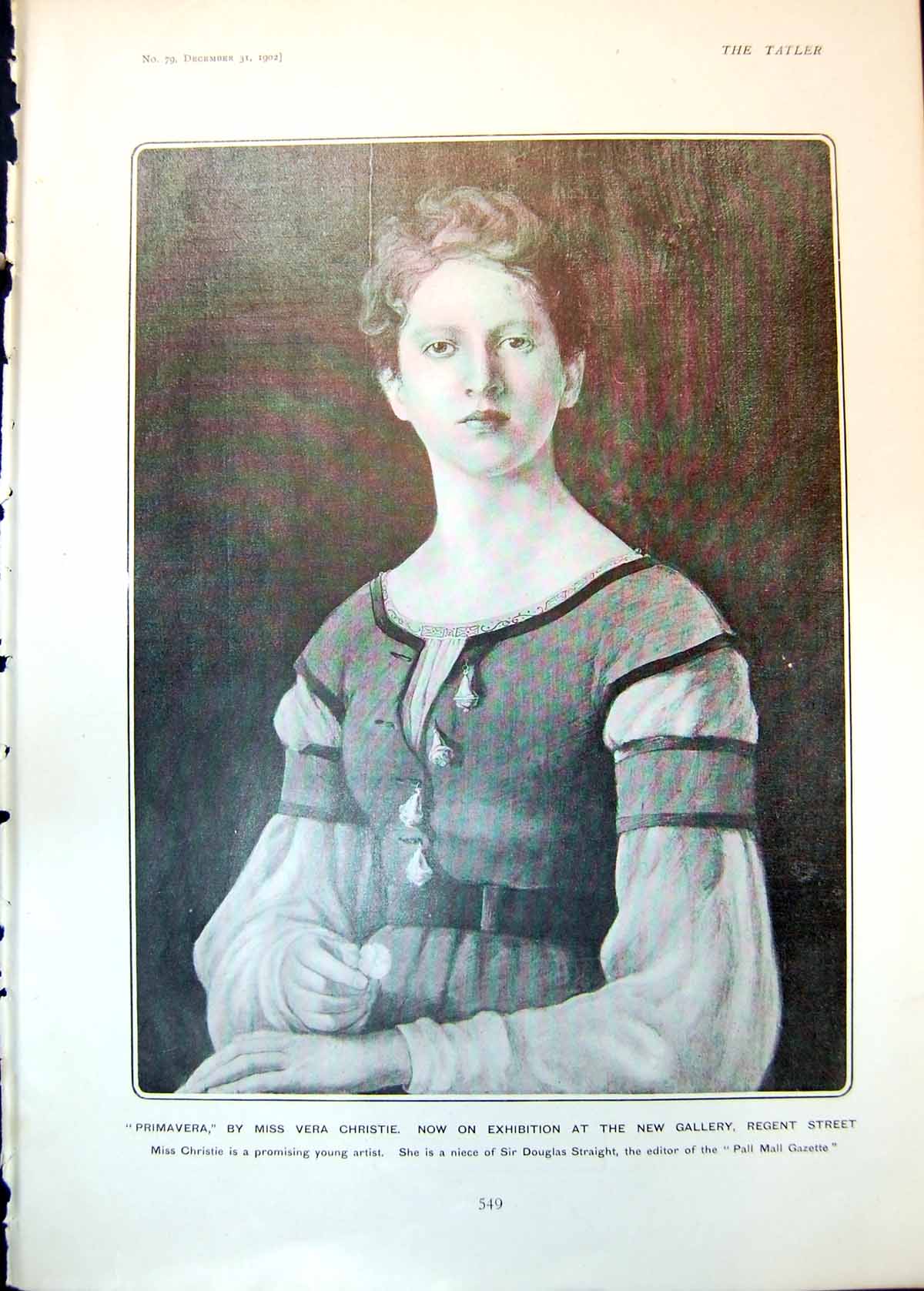 Old Primavera Miss Vera Christie Canadian Footballers Tour England 19 20th