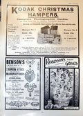 Antique Print Kodak Photographic Bensons Gems Robinsons Groats Babies 1905 20th