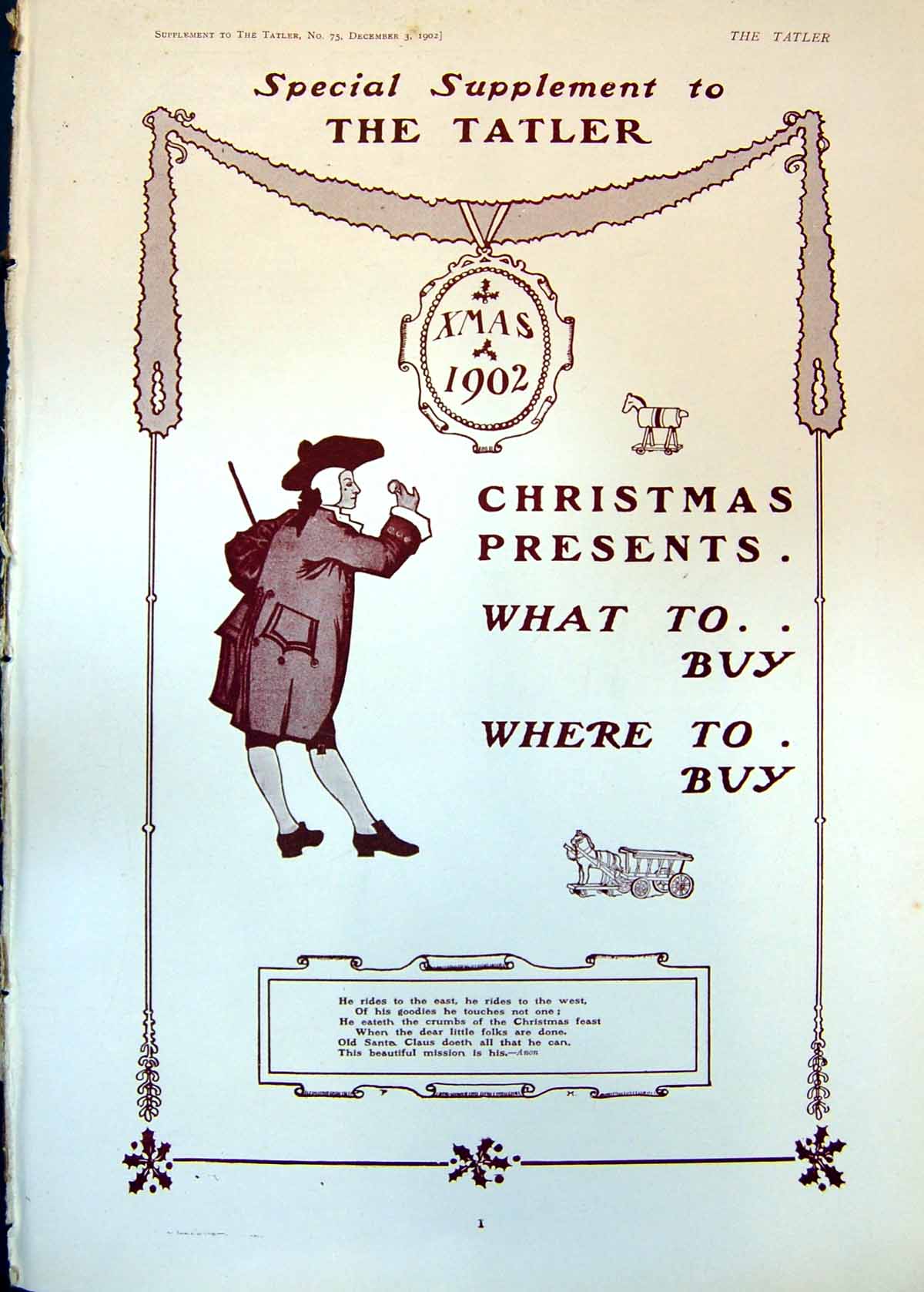 Old Christmas Presents Scotts Ladies Hatters Fashions Peter Robinsons