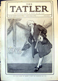Old Mr Tatler Wishes Readers Happy Prosperous New Year C Buchel 1903 20th