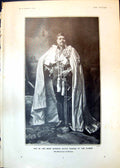Old Maharajah Gwalior Durbar Actors Brother Officers Leo Trevor 1903 20th