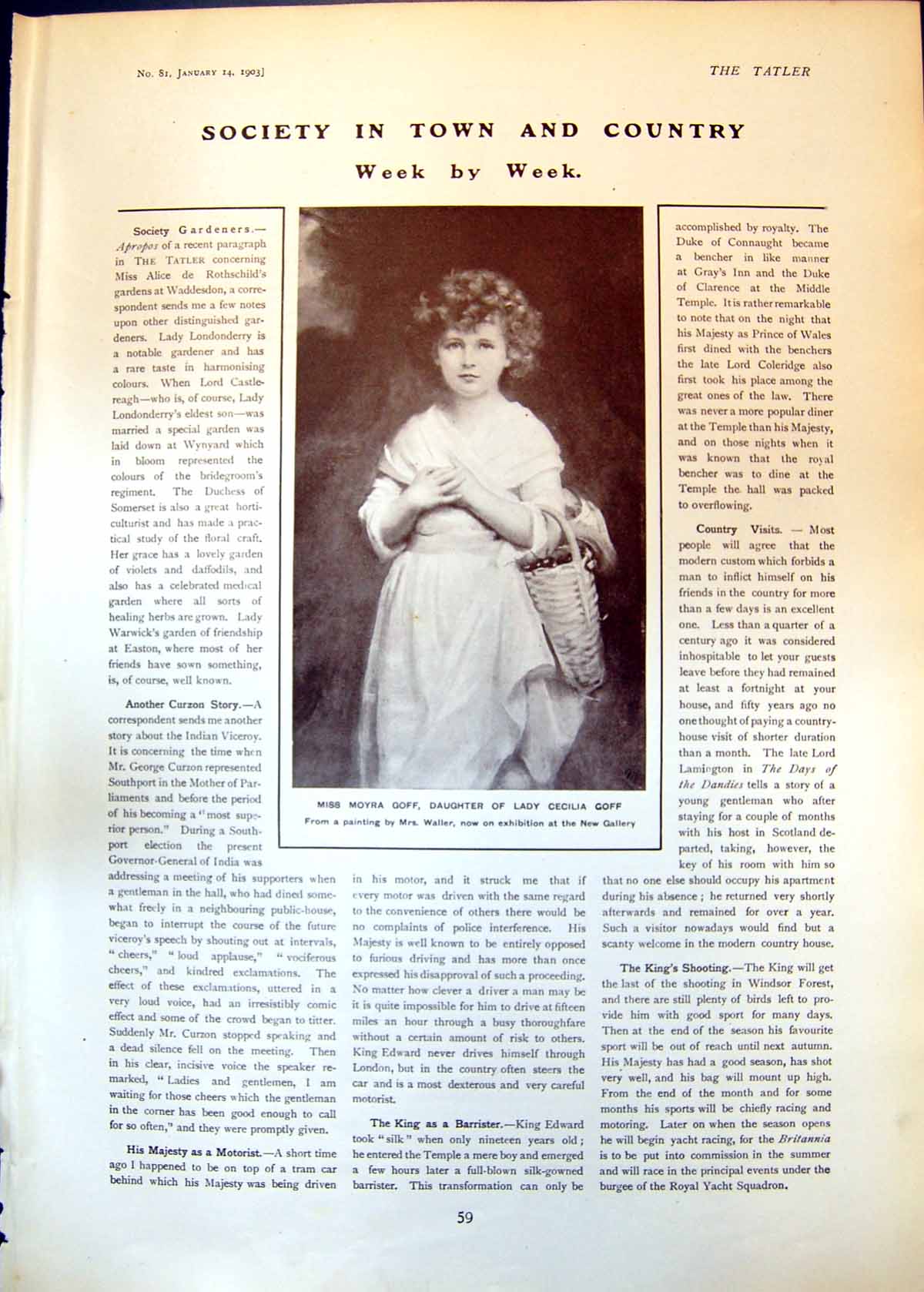 Old Moyra Goff Daughter Lady Cecilia Mrs Edmund Cave Lady Milbanke190 Victorian