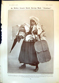 Antique Old Print Marie George Gretchen Mother Goose Admirable Crichton 1903