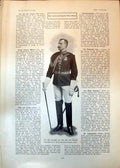 Old Print Col Life Guards C Anstruther-Thomson St Raphael Valescure 1903 20th