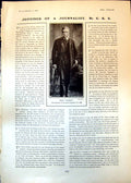 Old Count Plunkett University Football Captains P Hollins H Wyld 1903 20th