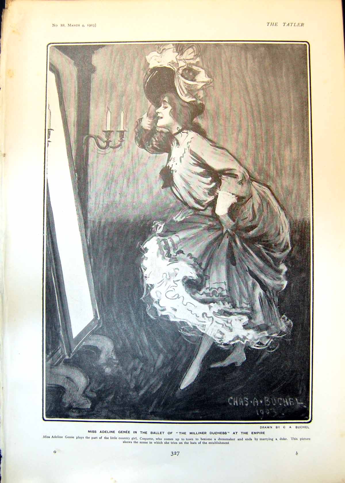 Old Adeline Genee Milliner Duchess Col F Lloyd Commander Grenadiers19 20th