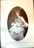 Old Lady Constance Hatch Baby Golf Stowell Park Gloucestershire 1903 20th