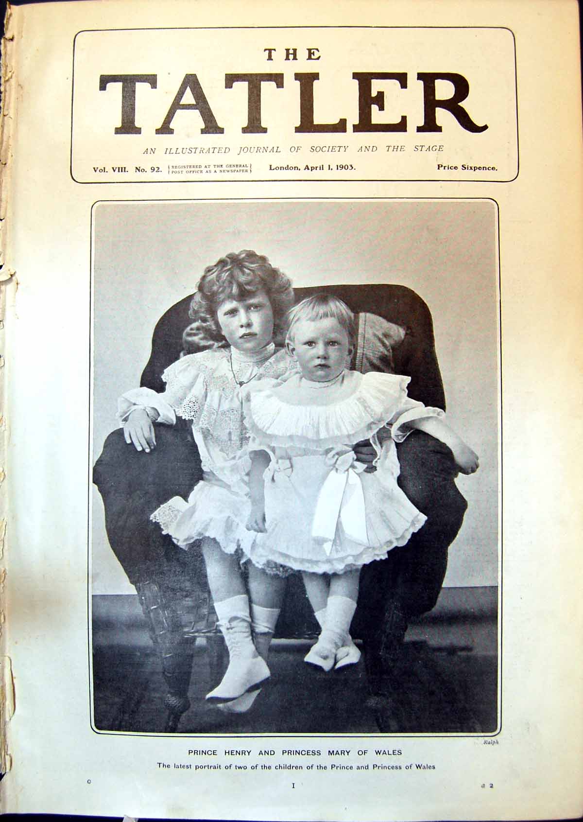 Old Prince Henry Princess Mary Wales Children Prince Princess Wales