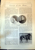 Old Sybil Primrose Wedding Dr Tarrasch Chess Gen Hector Macdonald1903 20th