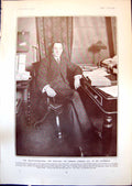 Old Print Solicitor General England Sir Edward Carson Kc In Chambers 1903 20th