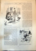 Old Humour Landlord Girl Binks Horse Car Mother Goose Drury Lane 1903 20th