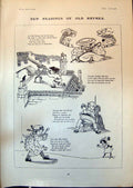 Antique Print New Readings Rhymes Little Bo Peep Miss Muffet Jack Horner 19