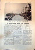 Old Print Terrace Casino Monte Carlo Lord Hawkes Team Australia Fane 1903 20th
