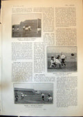 Antique Print England V Scotland Sheffield Louis Xv Piano Salle Erard 1903 20th