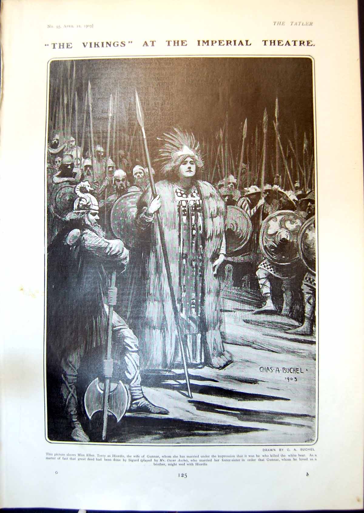 Old Vikings Imperial Oscar Asche J Phillips Yorkshire Post Kaffir Bab