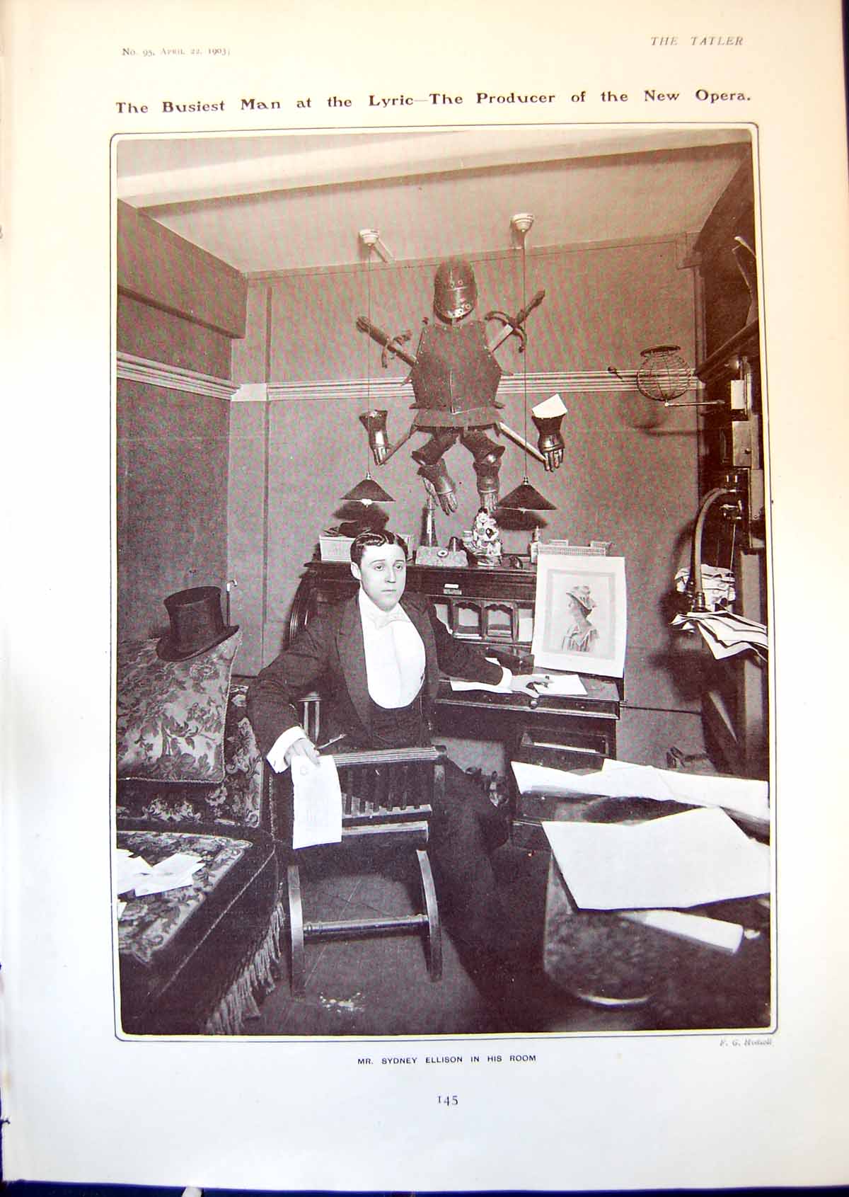 Old Sydney Ellison Producer Madame Leffler-Burckhard Herr Van Dyck190 Victorian