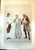 Antique Old Print Cyril Maude Clandestine Marriage Heidelberg Eva Moore 1903