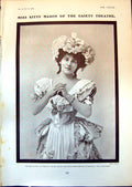 Old Kitty Mason Gaiety M Van Dyck Rehearsing Ballet Paris Opera 1903 20th