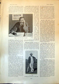 Old Print Ranji Editor Sun K Key Otter Hunting Clubhouse Hurlingham 1903 20th