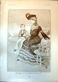 Old Humour Newton Shepard Visitor Boy Jack What Do When Grown Up1903 20th