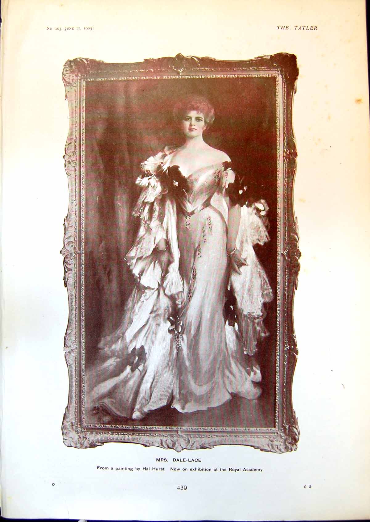 Old Mrs Dale Lace Hal Hurst Mrs R Leeming Tandem Horses Ranelagh 1903 20th