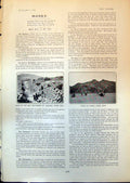 Antique Print Upper Egypt Ruins Salt Settlement Forts Hamer City Darehieb