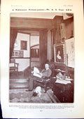 Old Print Arthur S Cope Painter Princesses Connaught Dublin Hospital 1903 20th