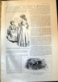 Old Sketch Two Ladies Rhine Wine Glasses Mr F Behr Electric Mono Rail