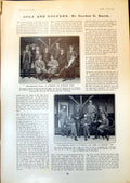 Old Golf Parliamentary Match Stanmore K Nicholl R Baily P Warner 1903 20th
