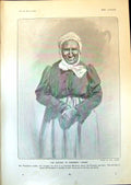 Antique Print Mother President Loubet Farm Marsanne Lord Hawke Cricket 1903