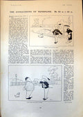 Old Print Conclusions Bandoline Davie Grant Golfer Major A C Gallie 1903 20th