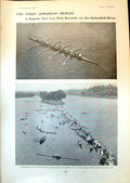 Old Regatta Schuylkill River Yale Crew Golf Deep Water Bay Links 1903 20th