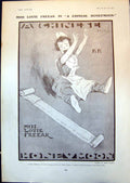 Antique Old Print Louie Freear Chinese Honeymoon Lorna Doone Daisy Thimm 1903