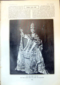 Antique Antique Print Late Pope Leo X111 Born 1810 Became Pope 1878 Died 1903 165Q009