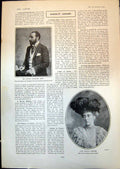 Old Sir Arthur Fairbairn Lady Bertha Dawkins Princess Christian 1903 20th
