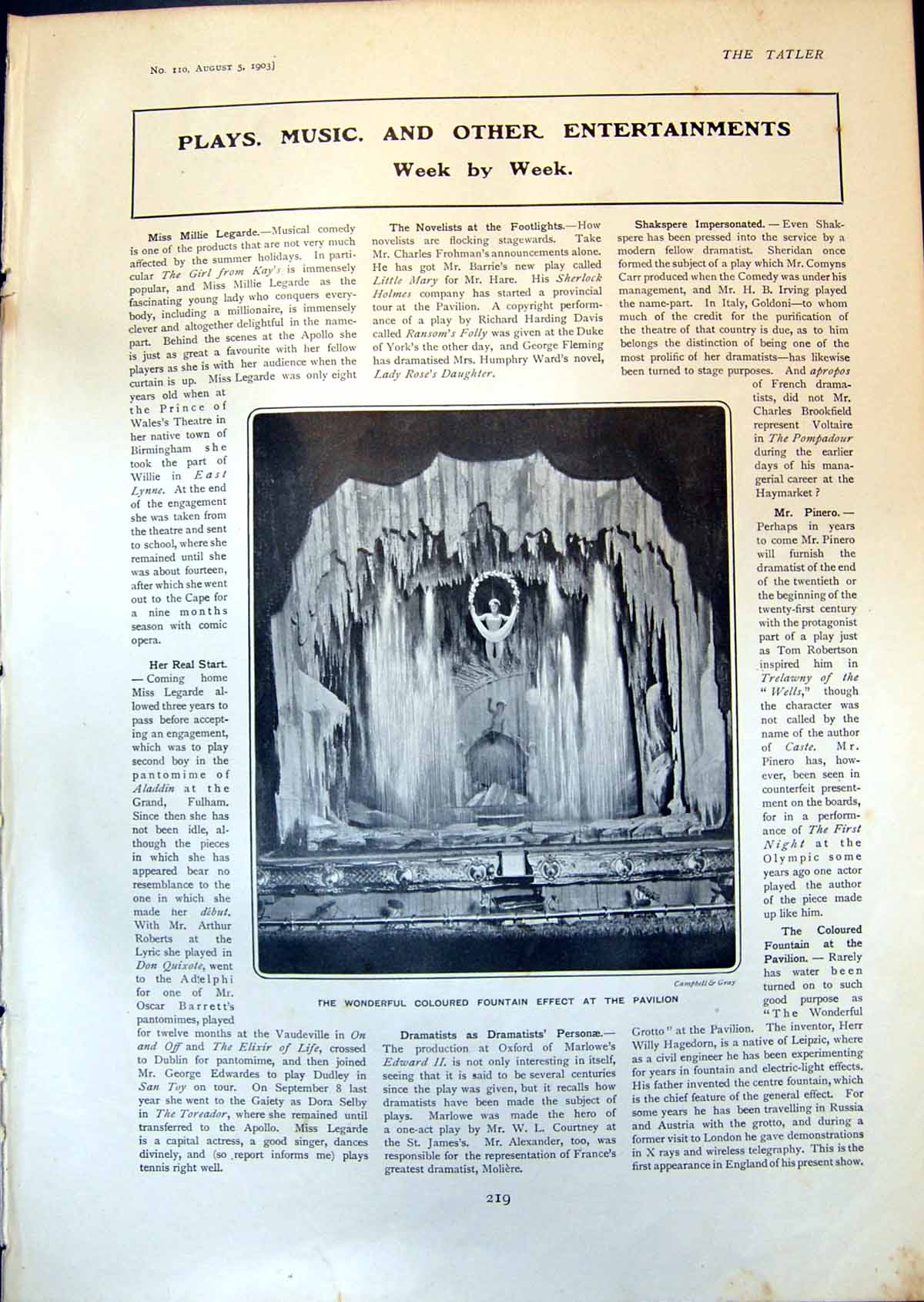 Old Fountain Effect Pavilion Sofia Ravogli Henri Gros Giulia Ravogli