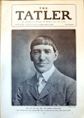 Antique Old Print Late Mr Phil May Famous Caricaturist Born 1864 Died 1903 19th