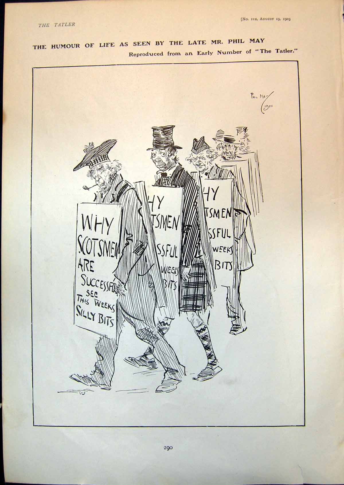 Old Humour Life Phil May Defender Reliance America Cup Charles Barr