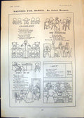 Old Manners For Babies Model Irish Cottage Jarvis Henry Swimming 1903 20th