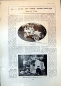 Antique Print Chinese Honeymoon Midsummer Nights Dream Female Dan Leno 1903