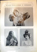 Old Womens Wiles Expression Gentle Beseeching Mocking Dreamy Looks190 20th