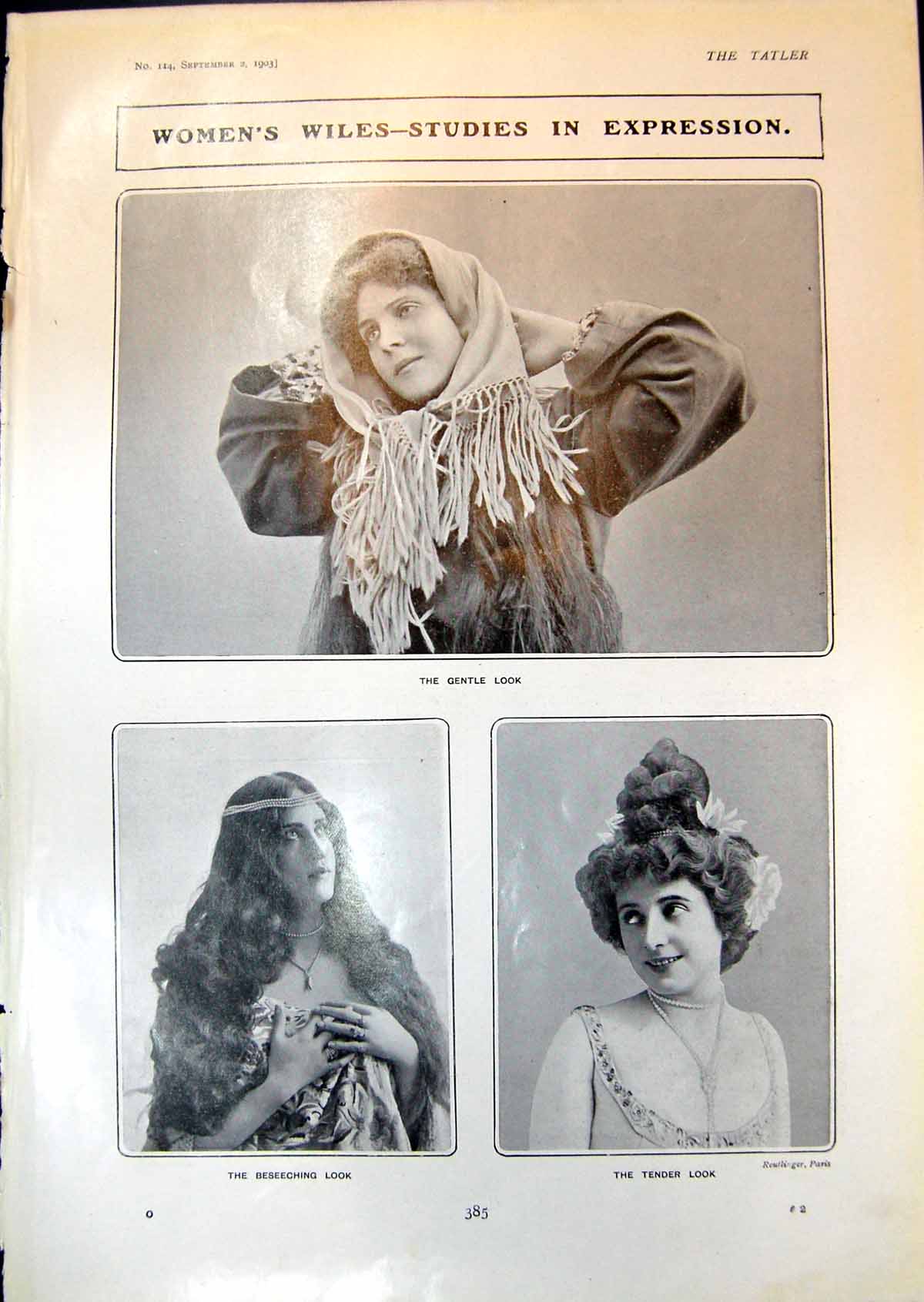 Old Womens Wiles Expression Gentle Beseeching Mocking Dreamy Looks190 20th